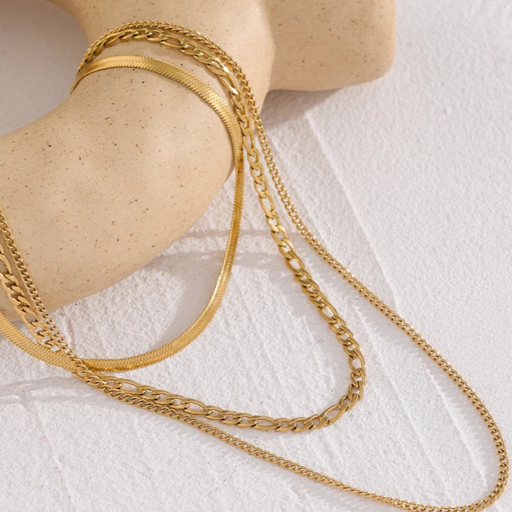 Aurelia Layered Chain Necklace