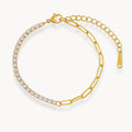 Alira Zircon Tennis Chain Bracelet