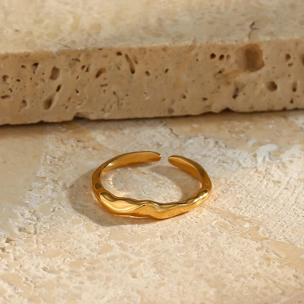 Adjustable Irregular Ring - Zafinne Jewelry