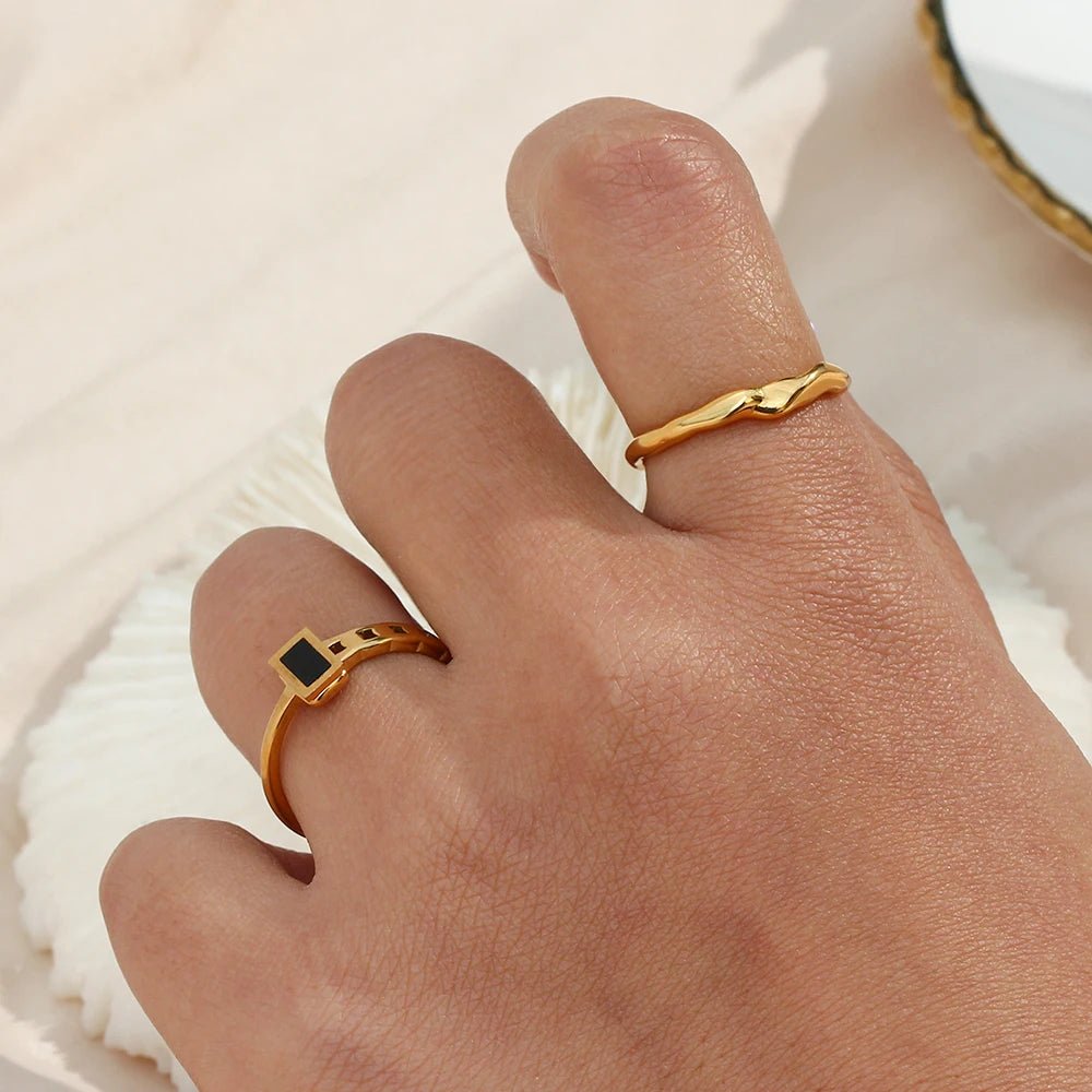 Adjustable Irregular Ring - Zafinne Jewelry