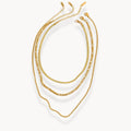 Aurelia Layered Chain Necklace - Zafinne Jewelry