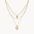 Bohemian Round Pendant Necklace - Zafinne Jewelry