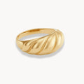 Classic Croissant Ring - Zafinne Jewelry