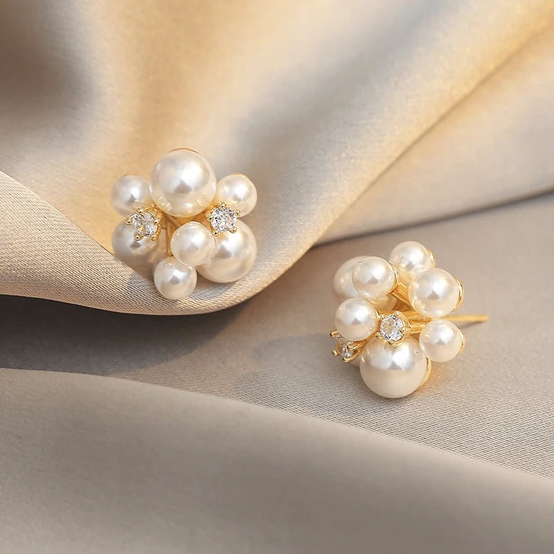 Fireworks Pearl Earrings - Zafinne Jewelry