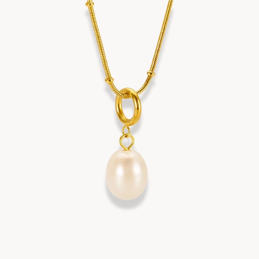 Freshwater Pearl Pendant Necklace - Zafinne Jewelry