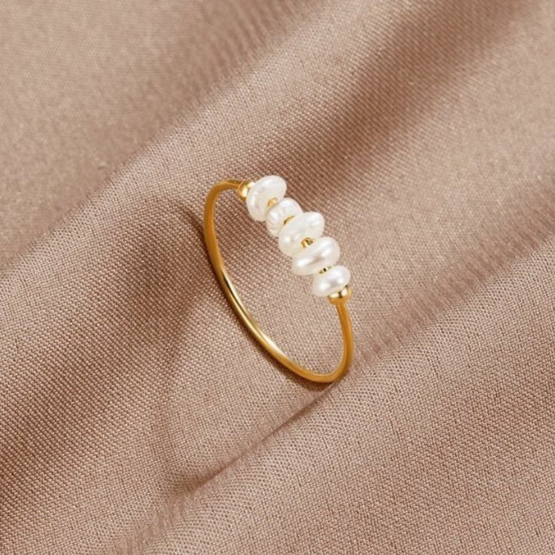Freshwater Pearls Ring - Zafinne Jewelry