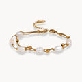 Natural Pearls Double Layer Bracelet - Zafinne Jewelry