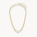 Oval Beads Freshwater Pearl Necklace - Zafinne Jewelry