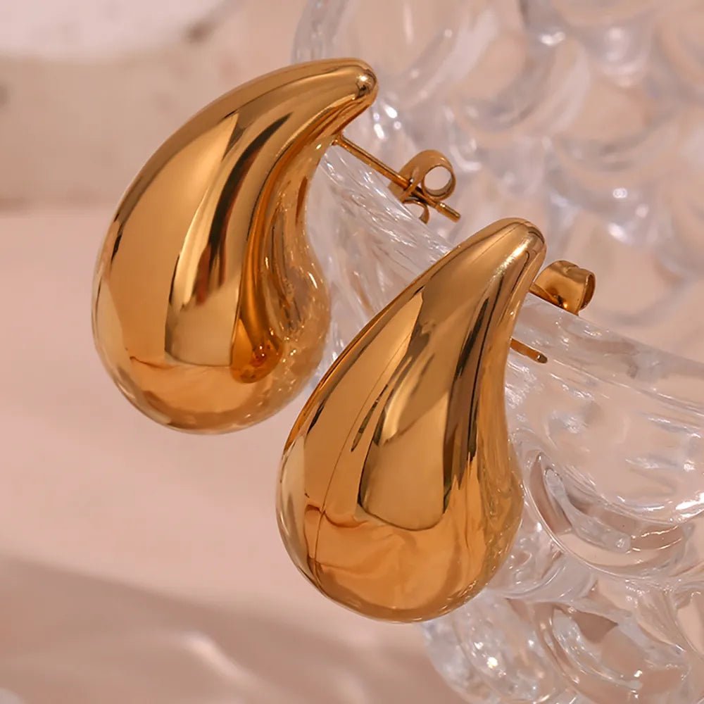 Pear Drop Earrings - Zafinne Jewelry