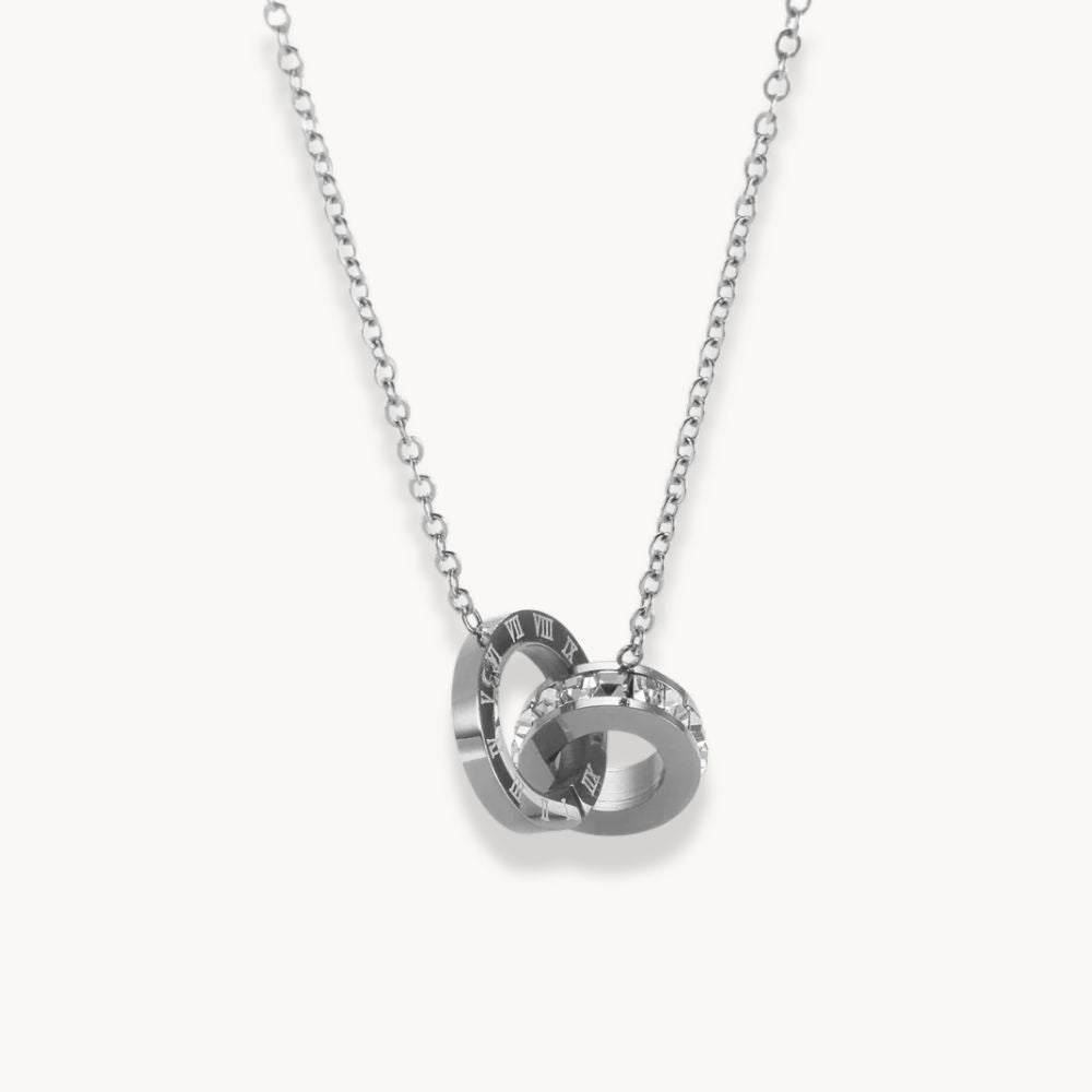 Roman Numerals Necklace - Zafinne Jewelry