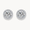 Silver Luxury Sparkle Earrings - Zafinne Jewelry