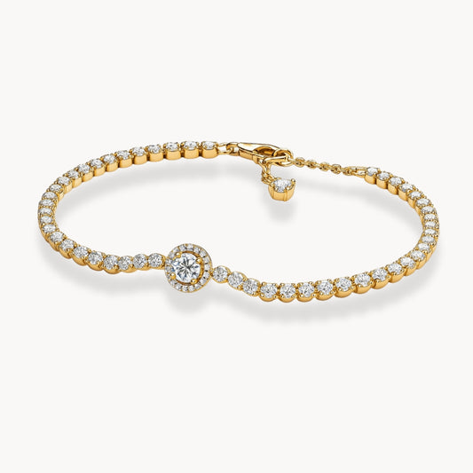 Bracelet tennis solitaire Elise