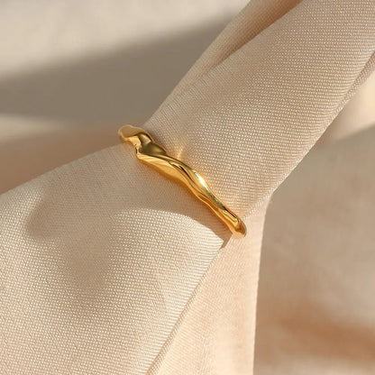 Adjustable Irregular Ring - Zafinne Jewelry