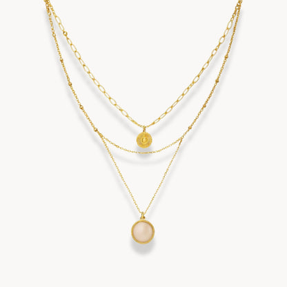 Bohemian Round Pendant Necklace - Zafinne Jewelry
