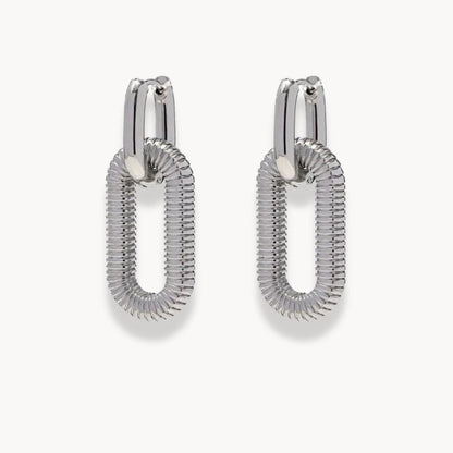 Chain Drop Earrings - Zafinne Jewelry