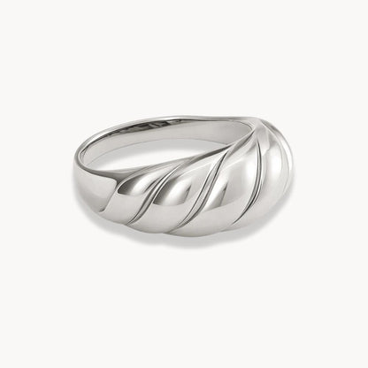 Classic Croissant Ring - Zafinne Jewelry