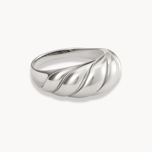 Classic Croissant Ring - Zafinne Jewelry