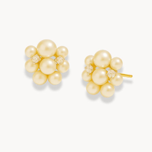 Fireworks Pearl Earrings - Zafinne Jewelry