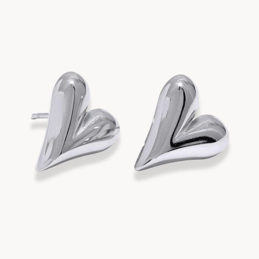 Heart Earrings - Zafinne Jewelry