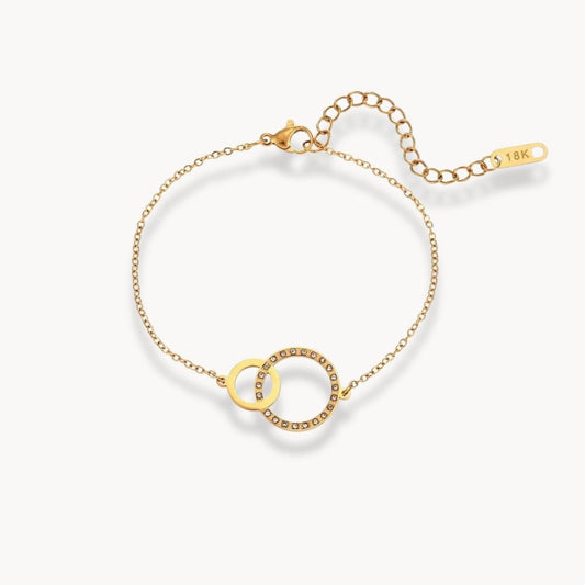 Loop Link Pendant Bracelet - Zafinne Jewelry