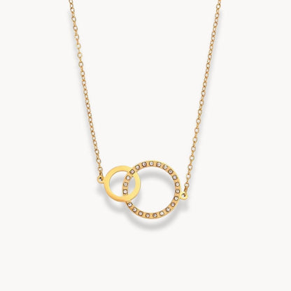 Loop Link Pendant Necklace - Zafinne Jewelry
