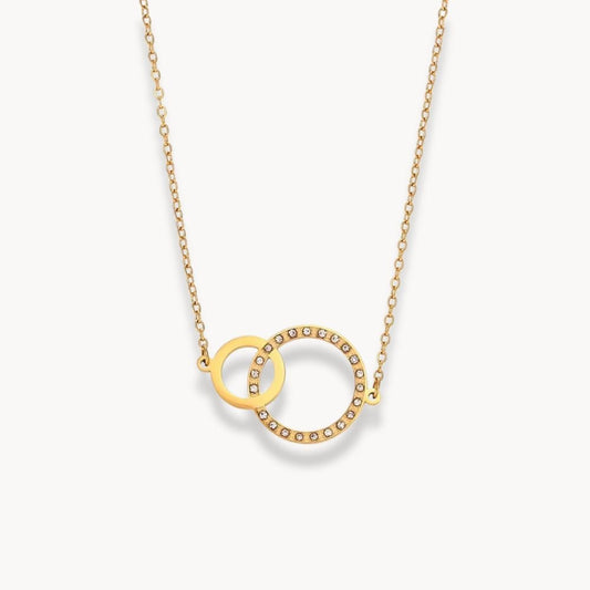 Loop Link Pendant Necklace - Zafinne Jewelry