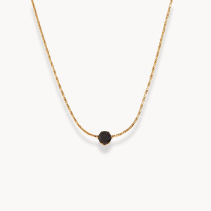 Luna Solitaire Pendant Necklace - Zafinne Jewelry