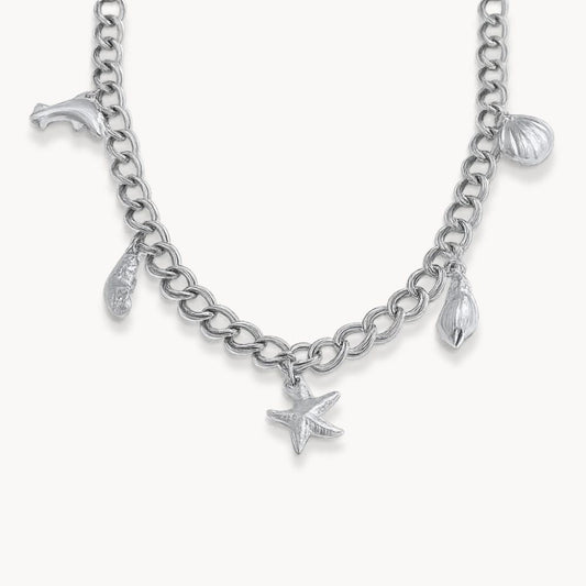 Ocean Style Necklace - Zafinne Jewelry