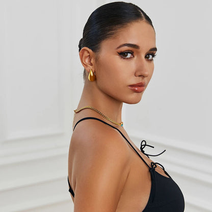 Pear Drop Earrings - Zafinne Jewelry