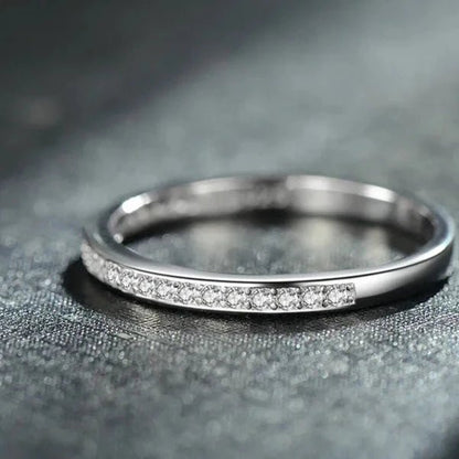 Silver Sparkle Ring - Zafinne Jewelry