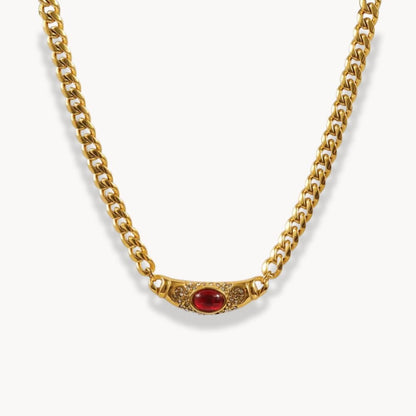 Vintage Chain Necklace - Zafinne Jewelry