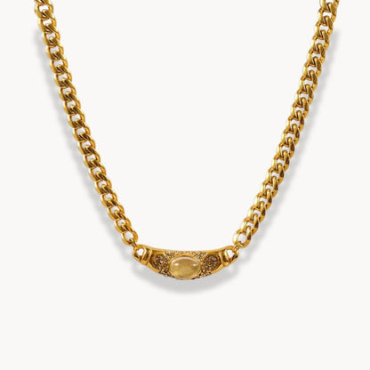 Vintage Chain Necklace - Zafinne Jewelry